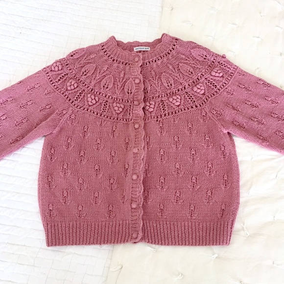 Cape Isle Knitters Sweaters - Vintage Bobble Pom Knit Cottagecore Sweater